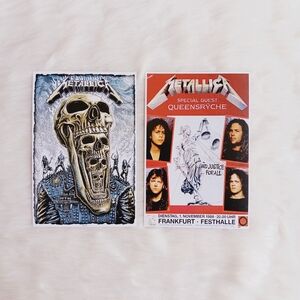 Metallica Mini Poster Cards 2 ct